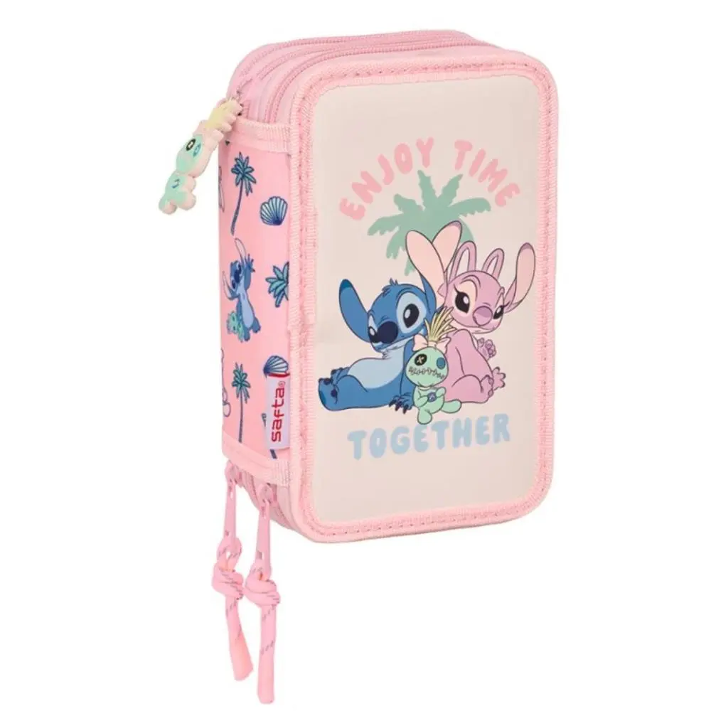 Stitch - Estojo Triplo Completo (Beach)
