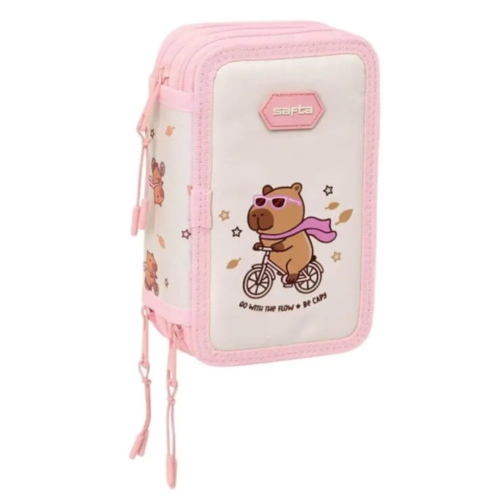 Capivara - Estojo Triplo Completo c/ 37 Peças