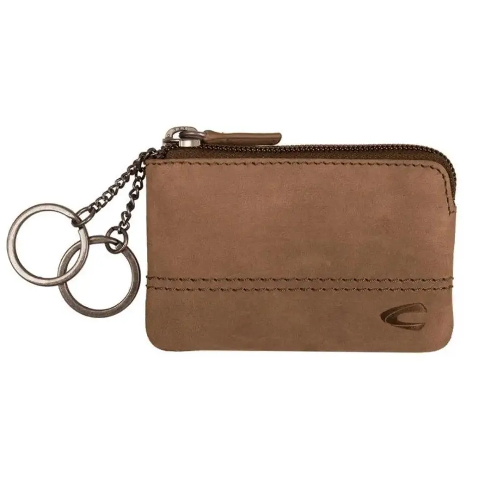 Camel Active - Porta-moedas em Pele Castanha "Vietnman Brown"