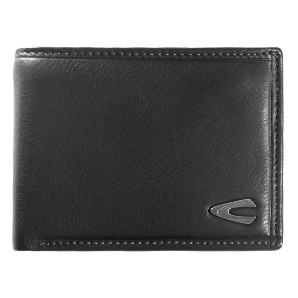 Camel Active - Carteira em Pele Preta"Vegas Black"
