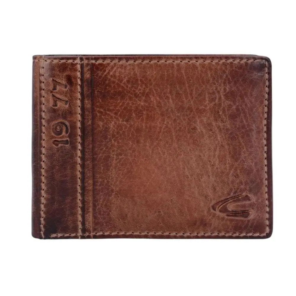 Camel Active - Carteira em Pele Castanha "Vietnam Black"