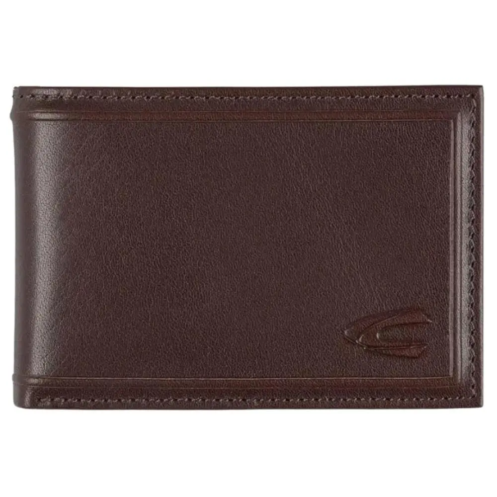 Camel Active - Carteira em Pele Castanha "Wood Brown"