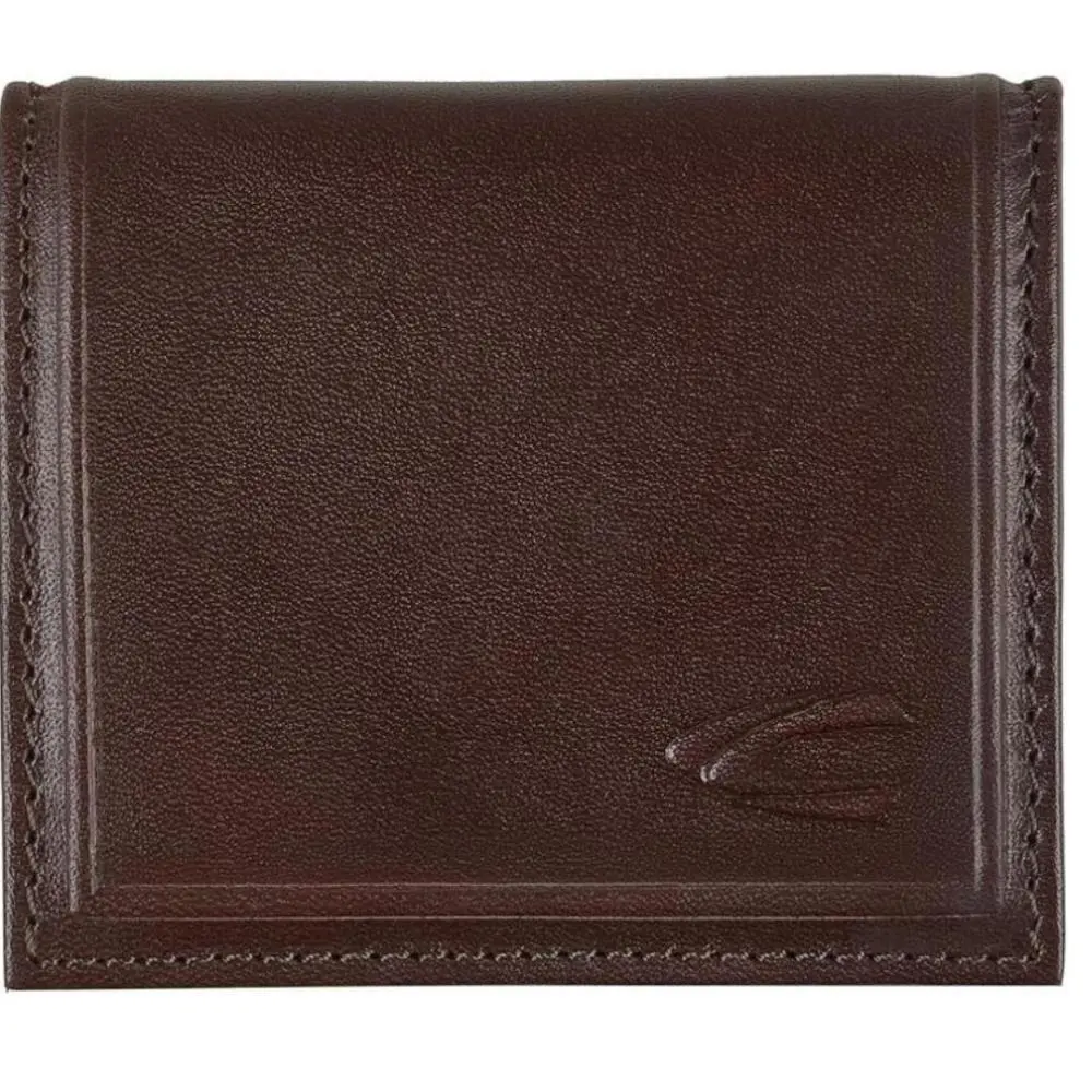 Camel Active - Porta-moedas em Pele Castanha "Wood Brown"