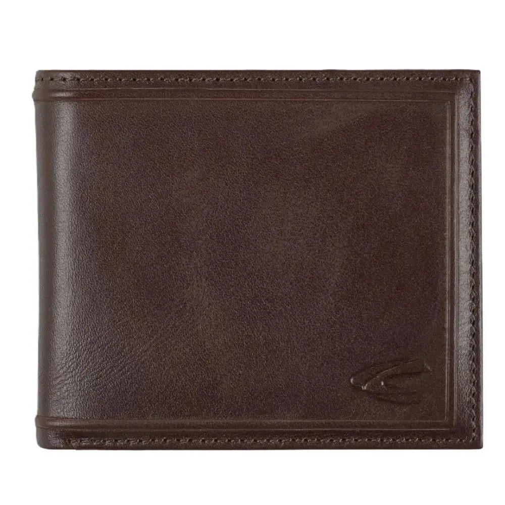 Camel Active - Carteira em Pele Castanha "Wood Brown"