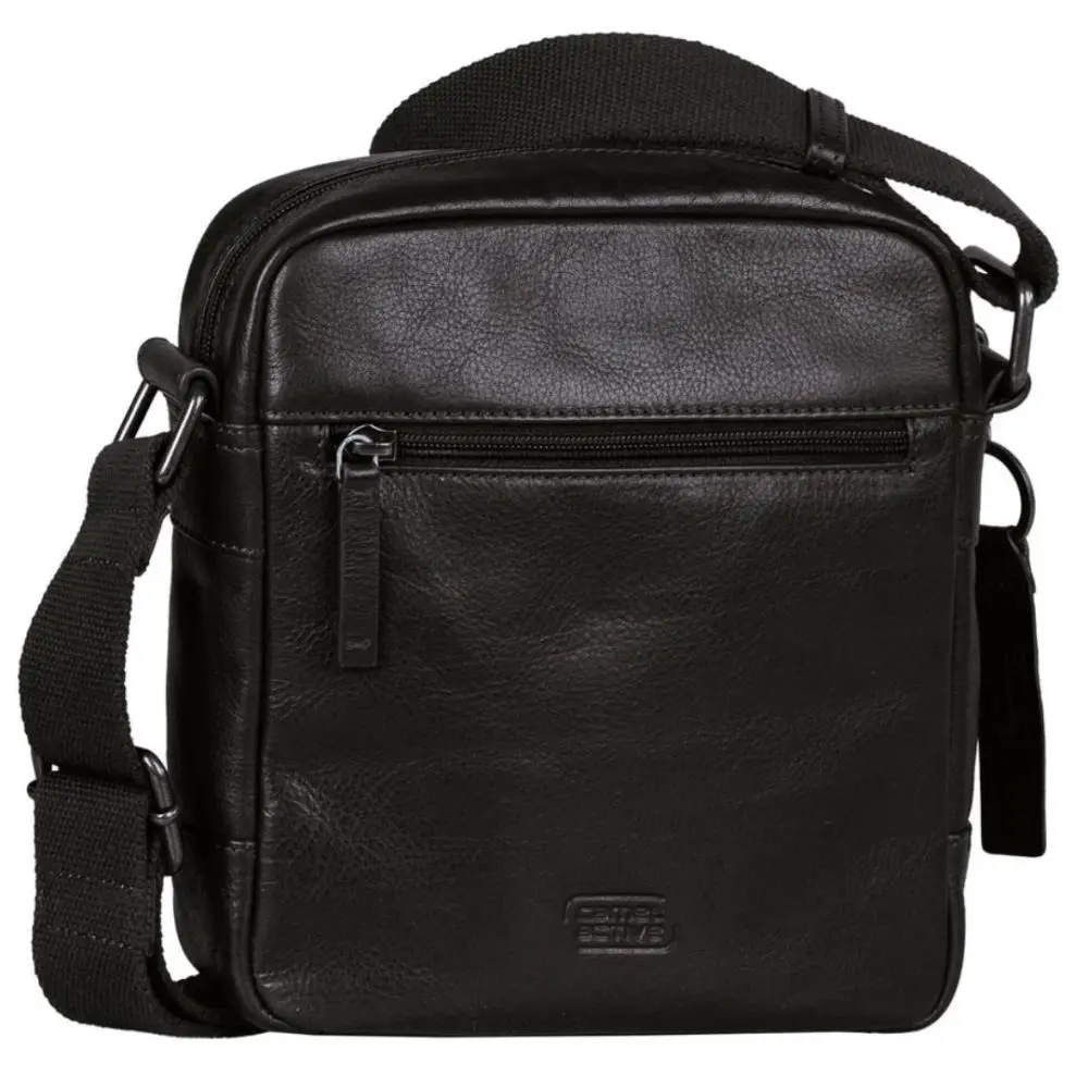 Camel Active - Bolsa de Traçar em Pele Preta "Pine Black"