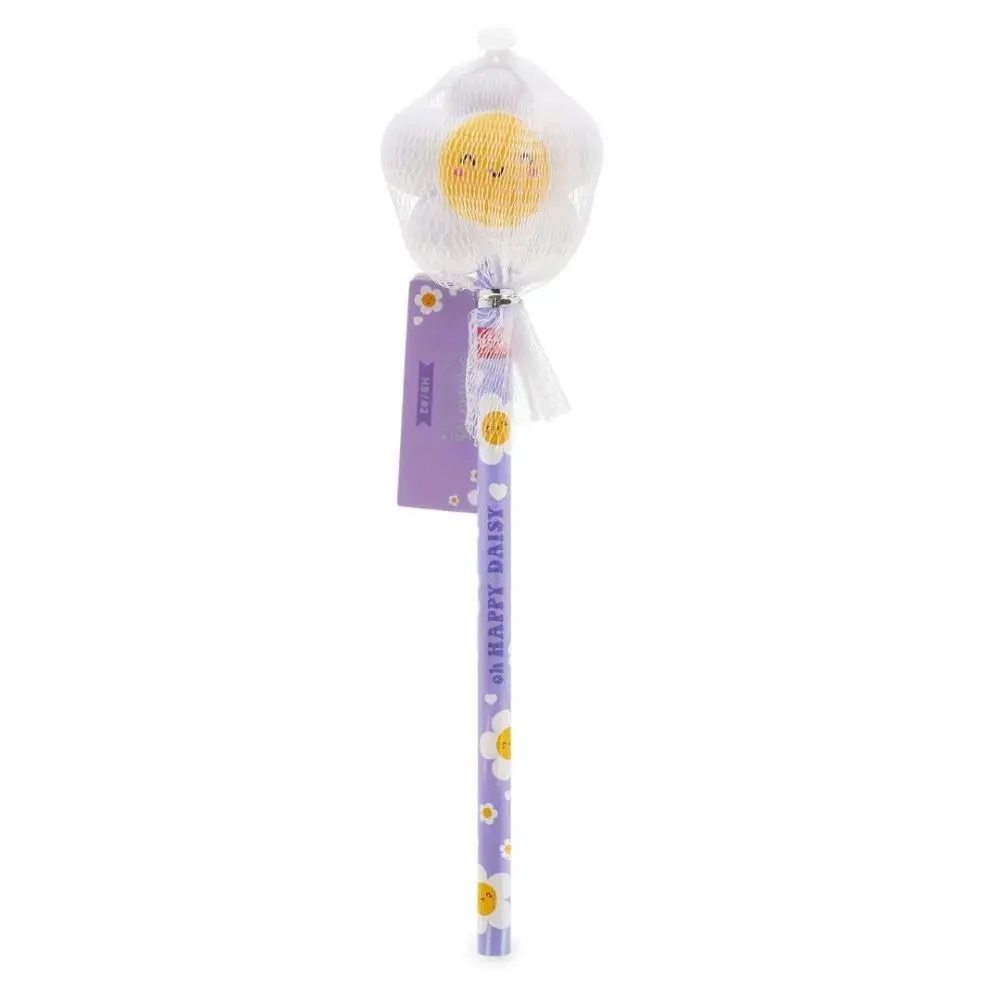 Legami - Squeezies - Lápis com Squishy - Margarida Daisy
