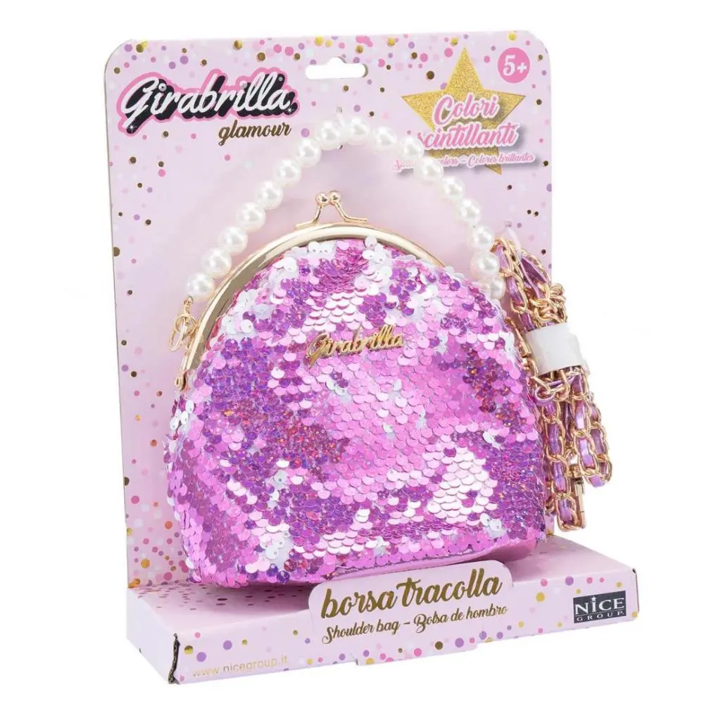 Nice - Girabrilla - Bolsa Tiracolo Glamour Rosa Choque