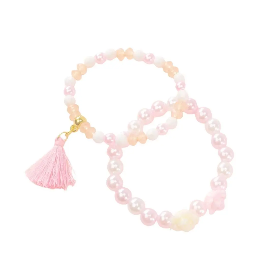 Nice - Pulseiras de Missangas com Rosas "Precious"