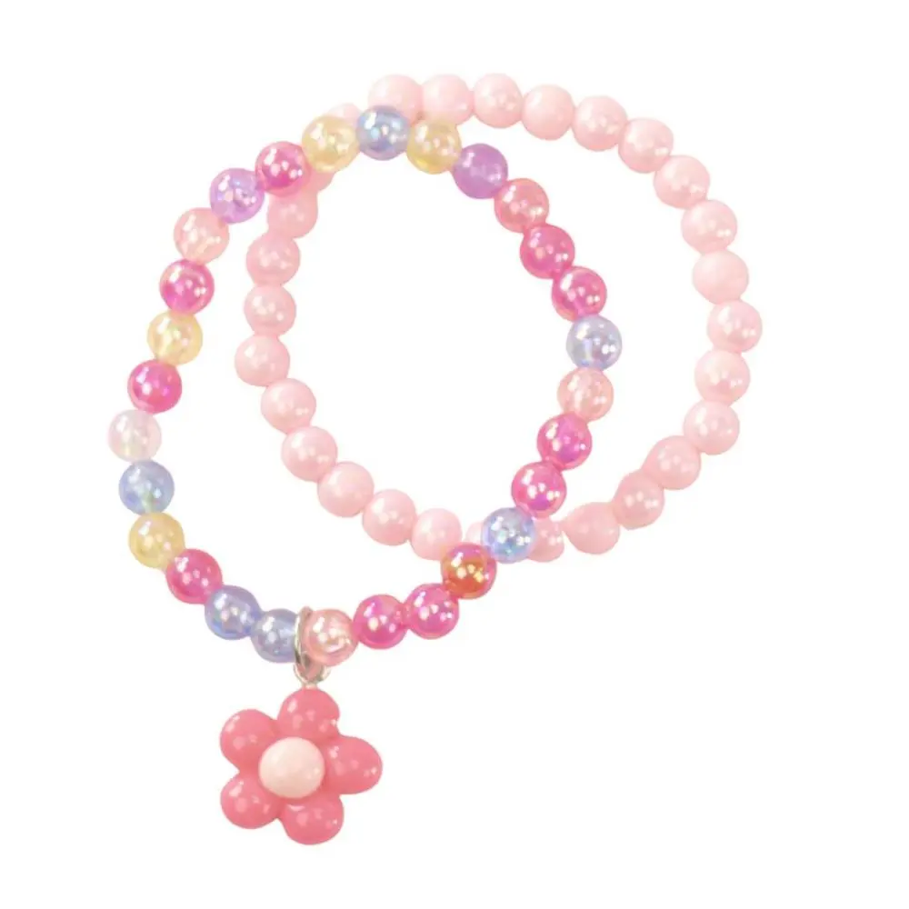 Nice - Pulseiras de Missangas colorida com Flor "Precious"