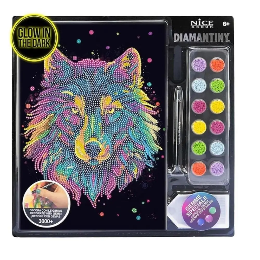 Nice - Diamantiny - Pintar por Números Lobo